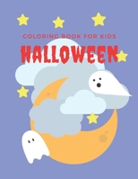 Coloring Book For Kids Halloween: Halloween Coloring Book/ 20 different drawings to color / For kids but also for interrested adults / 8,5 x 11 inches/ Matte finish cover B08JLHQDVX Book Cover
