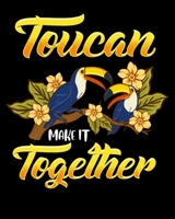 Toucan Make It Together: Cute & Funny Toucan Make It Together Adorable Bird Pun 2020-2021 Weekly Planner & Gratitude Journal (110 Pages, 8" x 10") ... Moments of Thankfulness & To Do Lists 1670595838 Book Cover