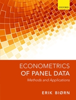 Econometrics of Panel Data: Methods and Applications 0198753446 Book Cover