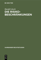 Die Risikobeschränkungen 3112454472 Book Cover