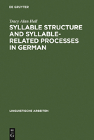 Syllable Structure and Syllable-Related Processes in German 3484302763 Book Cover