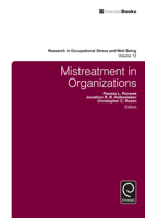 Mistreatment in Organizations 1785601172 Book Cover