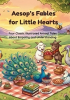 Aesop's Fables for Little Hearts: Four Classic Illustrated Animal Tales About Empathy and Understanding (Aesop's Fables for Little Hearts Collection) B0GX1XCH7W Book Cover