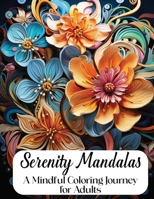 Serenity Mandalas: A Mindful Coloring Journey for Adults 1957133791 Book Cover