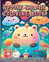 Spooky Kawaii Coloring Book: Colorful Pastel Goth Coloring Pages for Stress Relief & Relaxation B0C4T7KNH8 Book Cover
