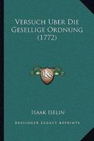 Versuch �ber Die Gesellige Ordnung ... 1165765128 Book Cover