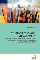 Student Personnel Management 363934264X Book Cover