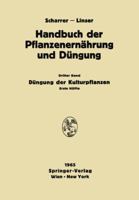 Dungung Der Kulturpflanzen: Erste Halfte 3709181224 Book Cover