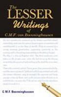 The Lesser Writings of C.f. Von Boenninghausen 8131902870 Book Cover