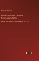 Handw Rterbuch Der Gesamten Milit Rwissenschaften 3734004748 Book Cover