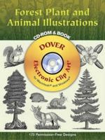 Forest Plant and Animal Illustrations CD-ROM and Book (Dover Electronic Clip Art) 048699662X Book Cover