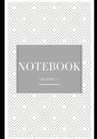 Notebook: 100 blank pages - grey 1705912281 Book Cover