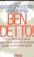 Ben detto! - 2000 citazioni d'autore per trovare sempre le parole giuste al momento giusto 8871878566 Book Cover