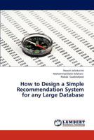 How to Design a Simple Recommendation System for any Large Database 3844314091 Book Cover