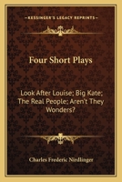 Four Short Plays 1163708208 Book Cover