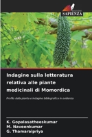 Indagine sulla letteratura relativa alle piante medicinali di Momordica (Italian Edition) 6208563607 Book Cover