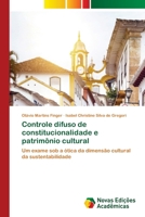 Controle difuso de constitucionalidade e patrimônio cultural (Portuguese Edition) 6206761282 Book Cover