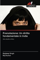Prenotazione: Un diritto fondamentale in India 6203120324 Book Cover