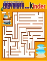 Labyrinth für Kinder: Rätselspaß für Kinder ab 3-6 Jahren (Labyrinthe für Kinder, Band 1) (German Edition) B086P7G9DW Book Cover