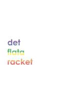 Det Flata Racket 1.0 (Swedish Edition) 9175691604 Book Cover