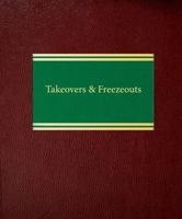 Takeovers  Freezeouts 1588520056 Book Cover