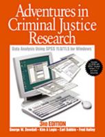 Adventures in Criminal Justice Research: Data Analysis for Windows® Using SPSS Versions 11.0, 11.5, or Higher 0761988084 Book Cover