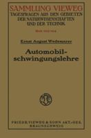 Automobilschwingungslehre 3663061876 Book Cover