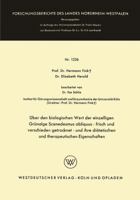 Uber Den Biologischen Wert Der Einzelligen Grunalge Scenedesmus Obliquus Frisch Und Verschieden Getrocknet Und Ihre Diatetischen Und Therapeutischen Eigenschaften 3663064255 Book Cover