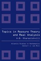 Topics in Measure Theory and Real Analysis 9078677201 Book Cover