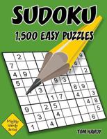 Sudoku: 1,500 Easy Puzzles: Mighty Handy Series Book 1535004452 Book Cover