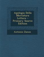 Apologia Della Mercatura Lettere 1022549707 Book Cover