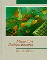 Methods for Business Research 0060436360 Book Cover