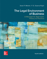 The Legal Environment of Business: A Managerial Approach: Theory to Practice 1264086644 Book Cover