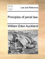Principles of Penal Law 1017656525 Book Cover