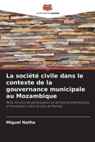 La société civile dans le contexte de la gouvernance municipale au Mozambique: Rôle, forums de participation et domaines thématiques d'intervention dans la ville de Pemba 6206114139 Book Cover