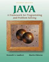 Java: A Framework for Programming and Problem Solving 0534382770 Book Cover