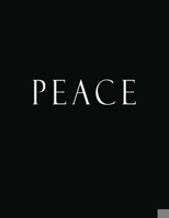 Peace: Black and White Decorative Book to Stack Together on Coffee Tables, Bookshelves and Interior Design | Add Bookish Charm Decor to Your Home | ... Your unique Fashion Design style | Peace 1693623757 Book Cover