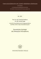 Dynamisches Verhalten Der Unterpulver-Schweisszone 3531023918 Book Cover
