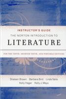 Instructor's Guide to The Norton Introduction to Literature, 10th Edition 0393935353 Book Cover
