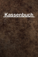 Kassenbuch: Einnahmen Ausgaben Buch für Kleinunternehmer und Selbstständige sowie für Vereine Barzahlungen übersichtlich in einem Buchhaltung Heft ... Seiten Design: braun Meliert (German Edition) 1712944991 Book Cover