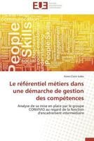 Le Référentiel Métiers Dans Une Démarche de Gestion Des Compétences 3841788114 Book Cover