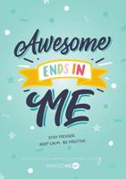 Resilient ME Gratitude Journal for Kids: Awesome Ends In Me 0995118752 Book Cover