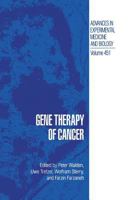 Gene Therapy of Cancer 1461374448 Book Cover