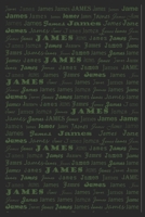 The perfect notebook journal for james: lined notebook / journal 6"x9" 120 pages matte finish 1674669674 Book Cover