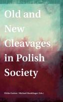 Old and New Cleavages in Polish Society 3903150452 Book Cover