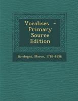Vocalises B0BM4Z31PG Book Cover