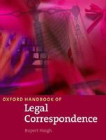 Oxford Handbook of Legal Correspondence 0194571939 Book Cover