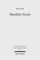 Massekhet Ta'anit: A Feminist Commentary on the Babylonian Talmud 3161495241 Book Cover