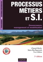 Processus métiers et S.I. - Gouvernance, management, modélisation - 3e édition: Gouvernance, management, modélisation 2100569112 Book Cover