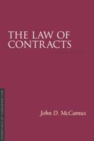 The Law of Contracts, 2/E 1552213056 Book Cover